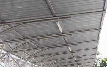 installing Bow Broom metal roofing